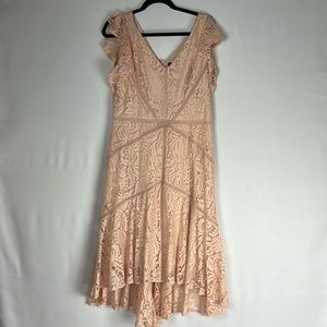 Just Taylor, light pink lace dress. Size 14. New with tags!